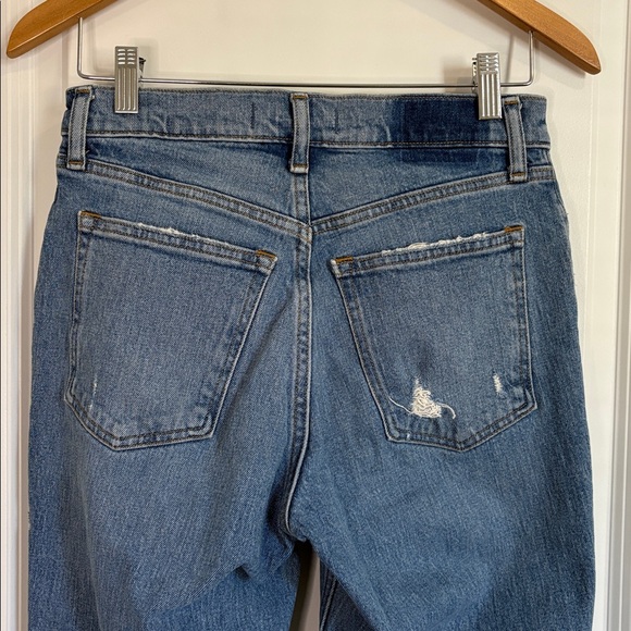 Abercrombie and Fitch The 90s Straight Low Rise Jeans Curve Love Size 26 S - Picture 7 of 11